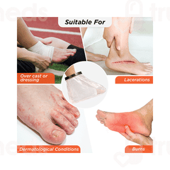 Vissco Core Cast Cover Leg Upto Ankle Universal Grey 1 Vissco Core Cast Cover Leg Upto Ankle Universal Grey 1