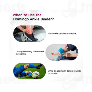 Flamingo Ankle Binder Medium 1