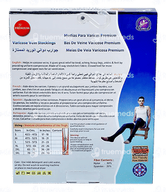 Flamingo Premium Vein Stockings Large Pair 1