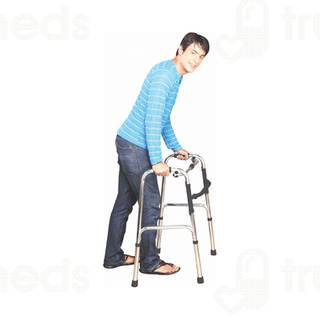 Flamingo Reciprocal Folding Walker 1