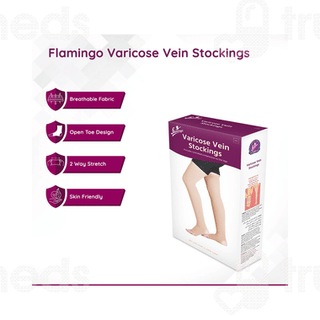 Flamingo Varicose Vein Stockings Xl Pair 1