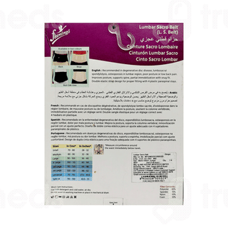 Flamingo Lumbar Sacro Belt Large 1