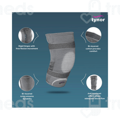 Tynor Knee Cap With Rigid Hinge D06 Xxl 1