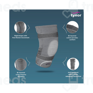 Tynor Knee Cap With Rigid Hinge D06 Xxl 1