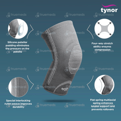 Tynor Knee Cap With Patellar Ring D07 Medium 1