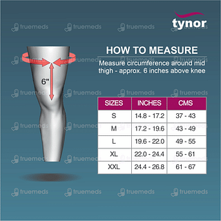 Tynor Knee Cap With Patellar Ring D07 Large 1