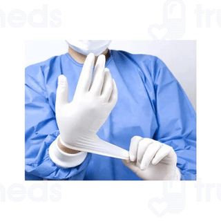 Phs Latex Examination Hand Glove Medium 100