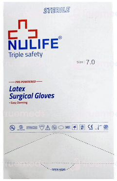 Nulife Sterile Powdered Surgical Gloves 7.0 Pack Of 50 Nulife Sterile Powdered Surgical Gloves 7.0 Pack Of 50
