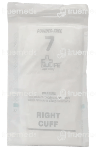 Nulife Sterile Powdered Surgical Gloves 7.0 Pack Of 50