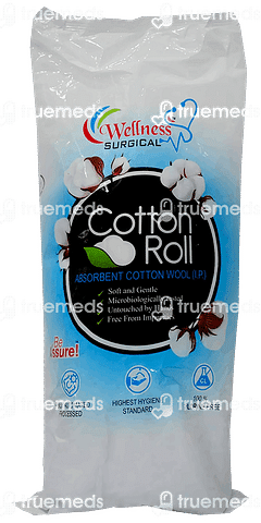 Wellness Surgical Cotton Roll 300 GM
