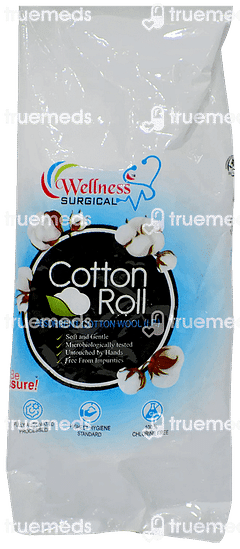 Wellness Surgical Cotton Roll 20 GM