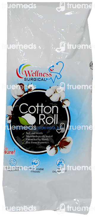 Wellness Surgical Cotton Roll 20 GM