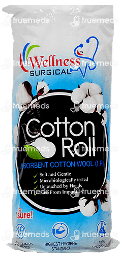 Wellness Surgical Cotton Roll 500 GM