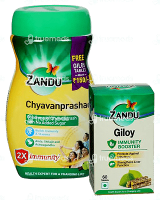 Zandu Chyavanprashad With Free Giloy Tablet 900 GM