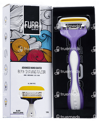 Furr By Pee Safe Body Shaving Razor Pack Of 1