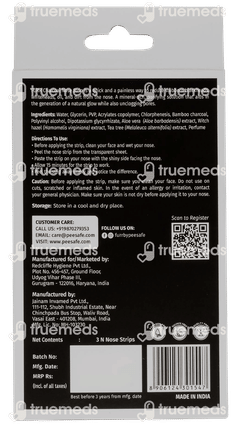 Furr By Pee Safe Charcoal Nose Strips Pack Of 3