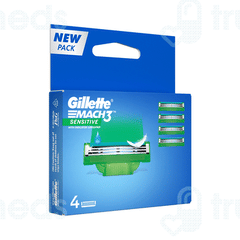 Gillette Mach 3 Sensitive Shaving Razor Blade 4