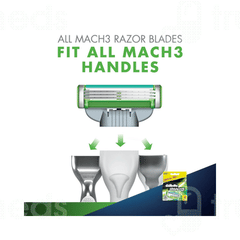 Gillette Mach 3 Sensitive Shaving Razor Blade 4