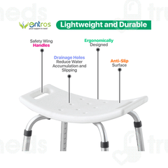 Entros Sc6001 Bathing Chair Stool 1