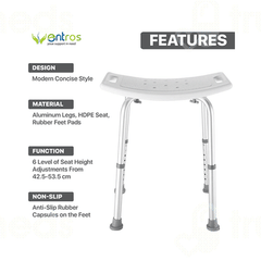 Entros Sc6001 Bathing Chair Stool 1