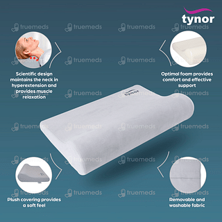 Tynor B-08 Cervical Regular Universal Grey Pillow 1