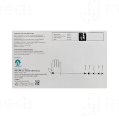 Rpm Airtech Latex Powder Free Medium Disposable Gloves Pack Of 100