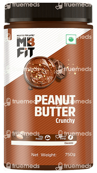 Muscleblaze Mb Chocolate Crunchy Peanut Butter 750 GM