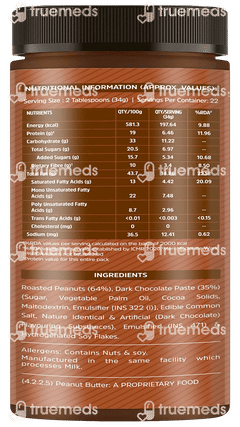 Muscleblaze Mb Chocolate Crunchy Peanut Butter 750 GM