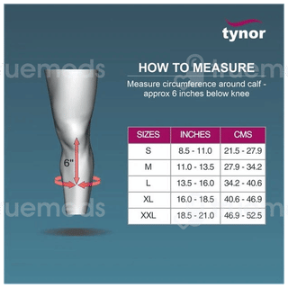 Tynor I 16 Below Knee Open Toe Medium Compression Stocking 1