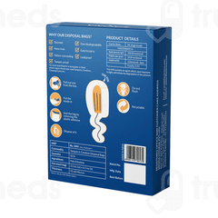 Sirona Tampon And Condom Disposal Bag 50