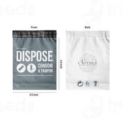 Sirona Tampon And Condom Disposal Bag 50