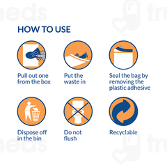 Sirona Tampon And Condom Disposal Bag 50