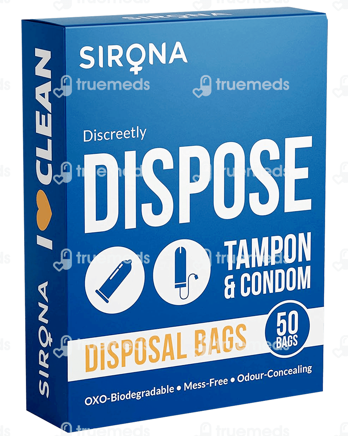Sirona Tampon And Condom Disposal Bag 50 Uses, Side Effects, Dosage