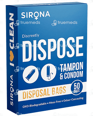 Sirona Tampon And Condom Disposal Bag 50