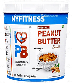 My Fitness Original Smooth Peanut Butter 1250 GM
