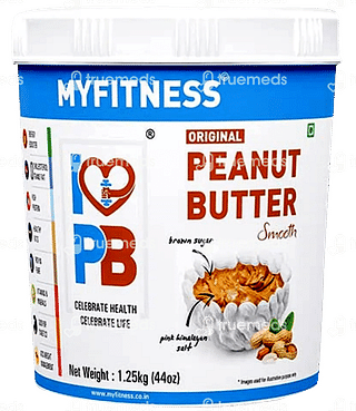 My Fitness Original Smooth Peanut Butter 1250 GM