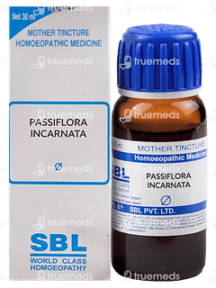 Sbl Passiflora Incarnata Q Mother Tincture 30ml Sbl Passiflora Incarnata Q Mother Tincture 30ml