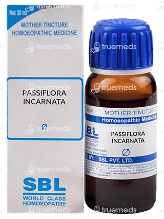 Sbl Passiflora Incarnata Q Mother Tincture 30ml