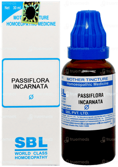 Sbl Passiflora Incarnata Q Mother Tincture 30Ml Sbl Passiflora Incarnata Q Mother Tincture 30Ml