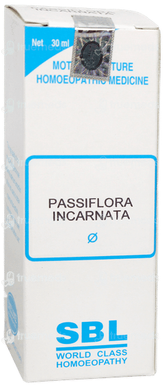 Sbl Passiflora Incarnata Q Mother Tincture 30Ml