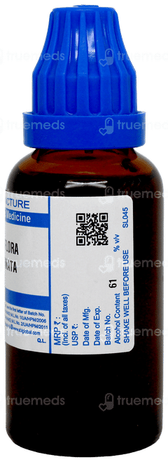 Sbl Passiflora Incarnata Q Mother Tincture 30Ml