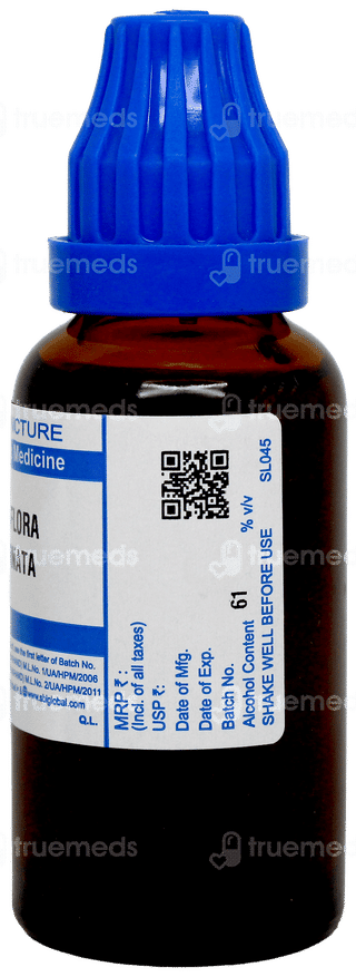 Sbl Passiflora Incarnata Q Mother Tincture 30Ml