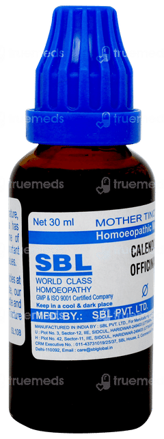 Sbl Calendula Officinalis Q Mother Tincture 30ml