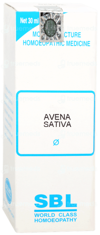 Sbl Avena Sativa Q Mother Tincture 30ml