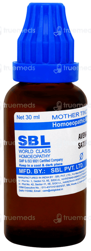 Sbl Avena Sativa Q Mother Tincture 30ml