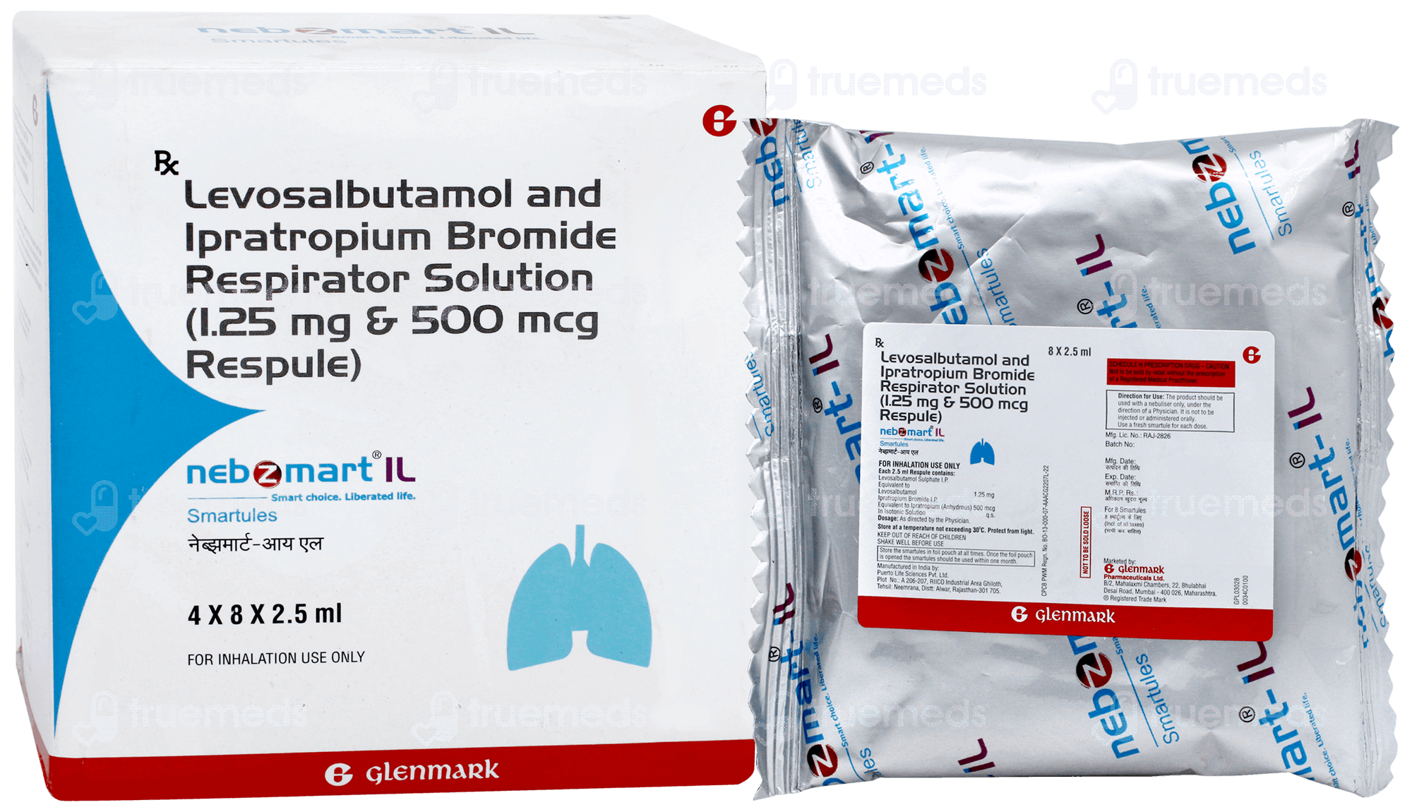 Nebzmart Il Smartules 25 Ml Pack Of 8 - Uses, Side Effects, Dosage ...