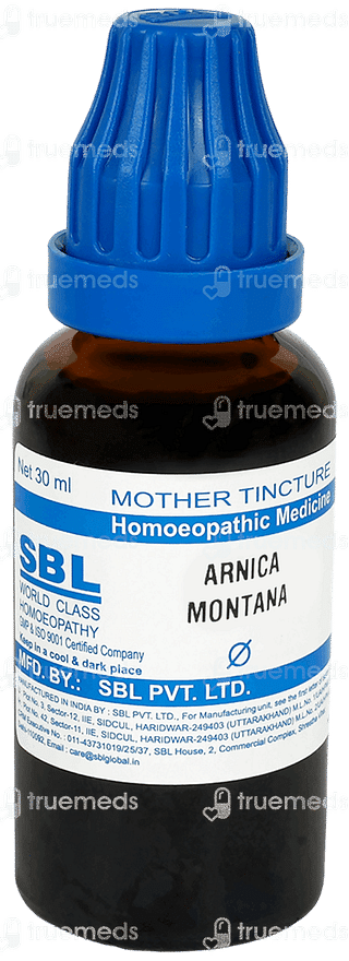 Sbl Arnica Montana Q Mother Tincture 30ml