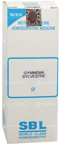 Sbl Gymnema Sylvestre Q Mother Tincture 30Ml Sbl Gymnema Sylvestre Q Mother Tincture 30Ml