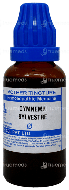 Sbl Gymnema Sylvestre Q Mother Tincture 30Ml Sbl Gymnema Sylvestre Q Mother Tincture 30Ml
