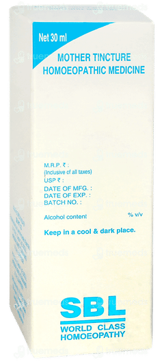 Sbl Rauwolfia Serpentina Q Mother Tincture 30ml